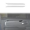 2pcs Car Inner Door Decoration Strips Cover Trim for Dodge Ram 1500 2018+ Chrome