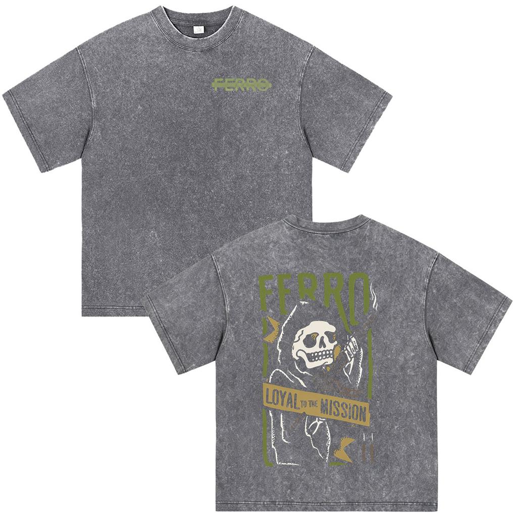 Forward Observations Group Medium Guns Pin Up Vintage Washed Tshirts Unisexs Unisex Fashion Gothic Short Sleeve T Shirt Streetwear