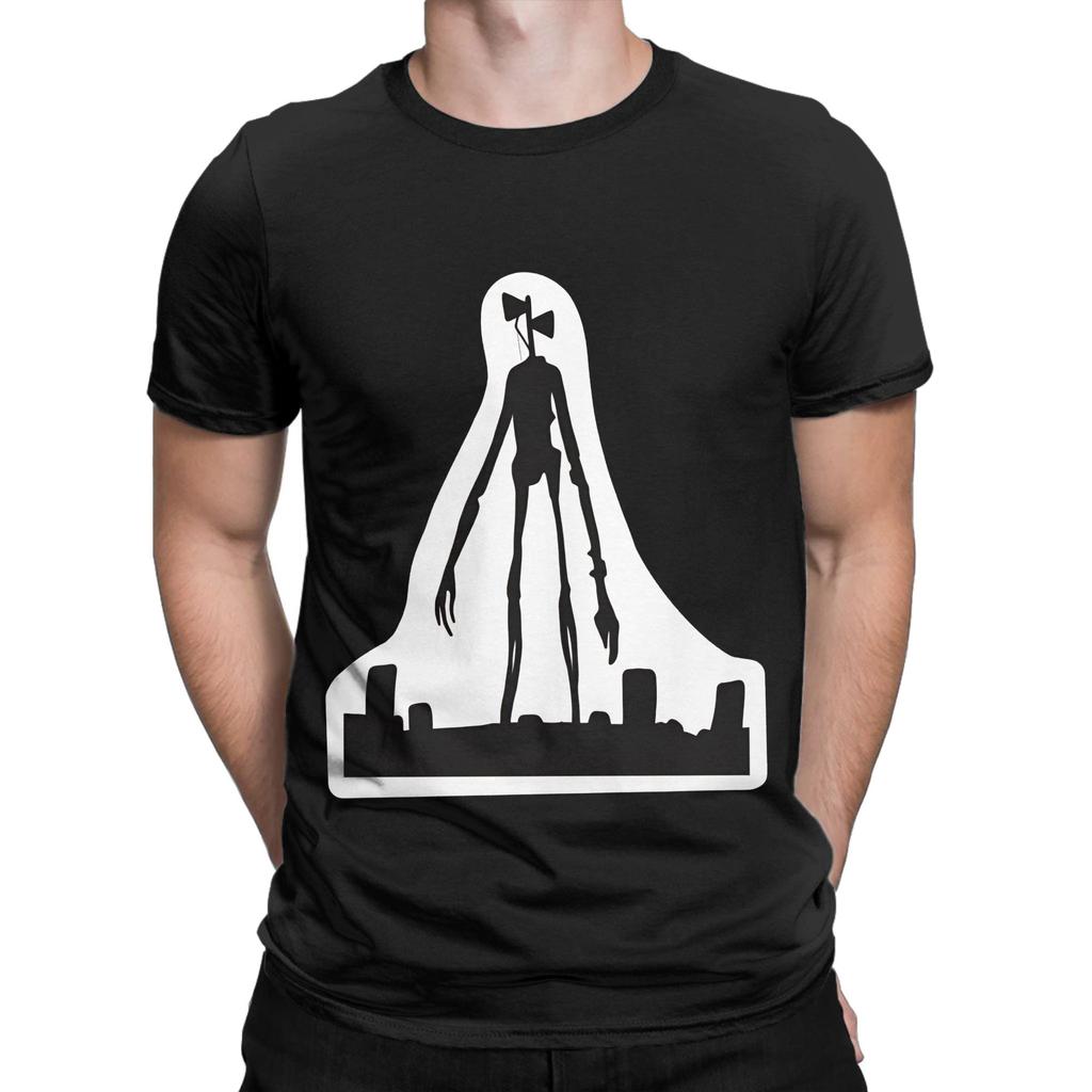 Siren Head Novelty 100% Baumwolle T-Shirt Siren Head T-Shirts Oberteile Für Männer
