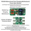 PD45W Fast Charging Module for DIY Power Bank PD QC VOOC 3.7V Lithium Battery Charger Board Circuit Protection with LED Display