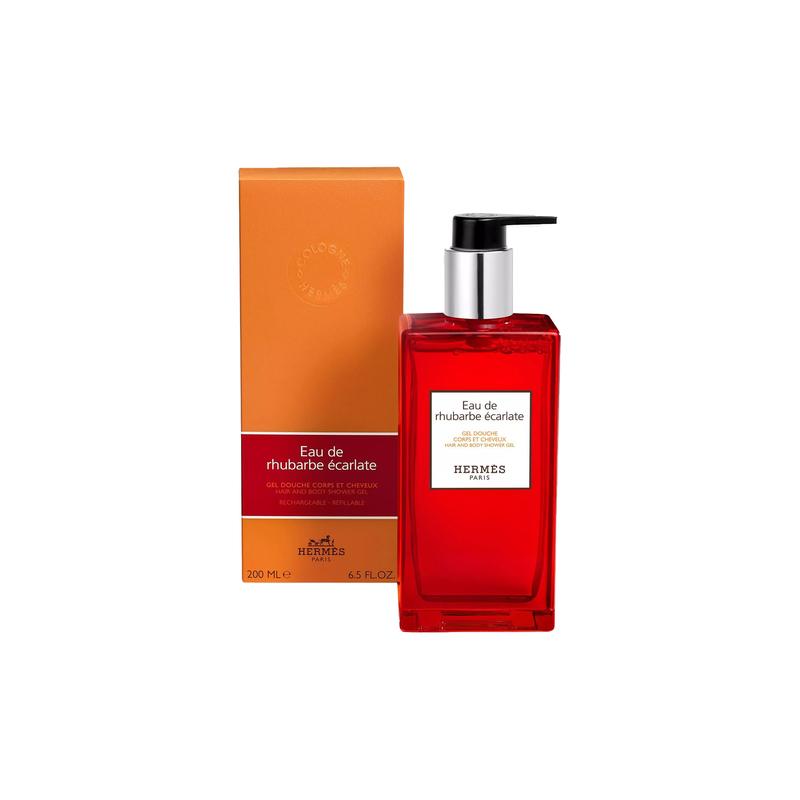 Hermes Crimson Scented Shampoo and Shower Gel, Moisturizing, Deep Cleansing, Floral Scent 11342961 11342961-Crimson Fire Ginseng 200ml