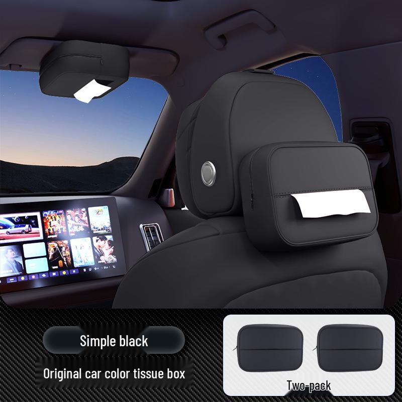 Car Tissue Box for Kaiyuan A06: 26 Styles for Armrest & Seat Back Placement