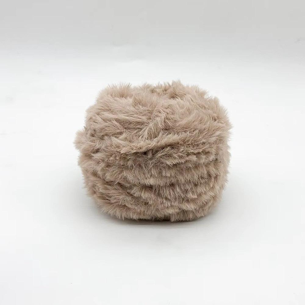 Comfortable Thread Long Haired Fur Yarn Soft Fluffy 100g Eyelash Yarn Handmade Imitation Rabbit Hair Crochet Yarn Blanket Making