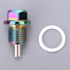 Aluminum Alloy Magnetic Oil Drain Plug Screw Nut for Engine Oil Pan Car Maintenance Solution