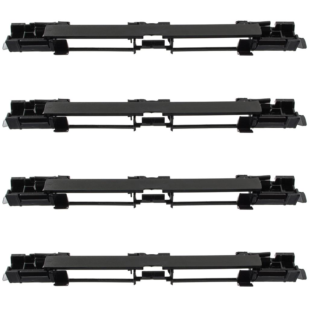 Opel Zafira B 2005- Roof Rail Cover, Black, 4 pcs Set