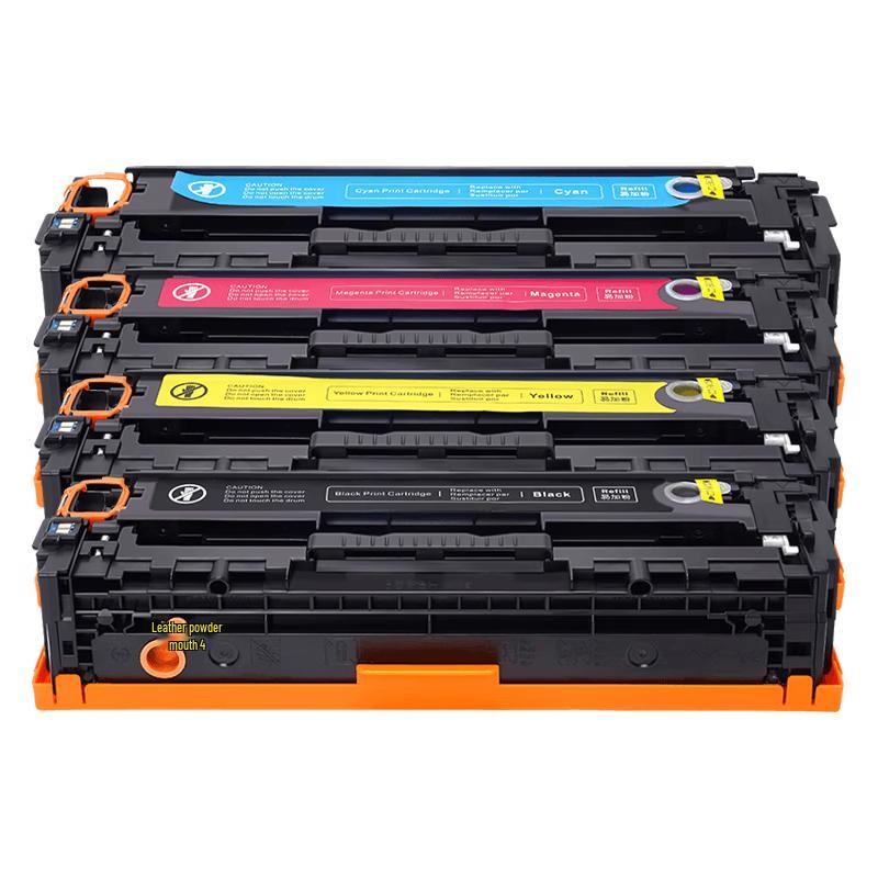 Compatible 128A CE320A 4-Color Toner Cartridge Set for HP Color LaserJet Pro