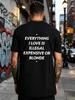 Sommer Baumwoll T-Shirt Alles, was ich liebe, ist illegal, teuer oder Latina Blond Oversize Tee Lustiger Spruch Y2k Damen Herren Kleidung