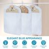 Dust Proof Garment Protector Cover Bag Hanging Garment Bag with Side Opening Zipper Moisture Proof Vacuum Bag for Coat Jacket