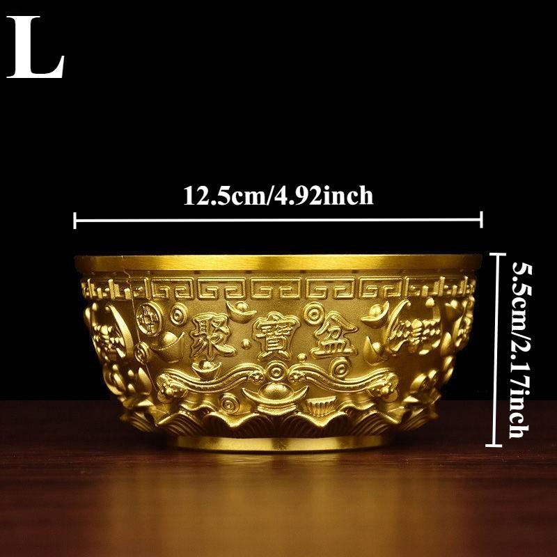 1pc Metal Incense Burner Chinese Sacrificial Incense Burner Buddha Hall Incense Burner Home Decoration Feng Shui Accessories