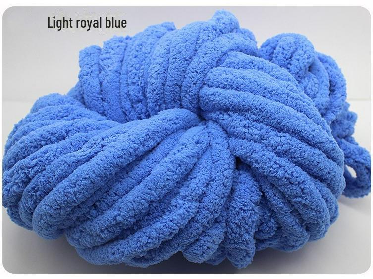 Isländische 2CM Extra Dicke Handgewebte Chenille Eisbar Decke