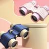 Kids Binoculars Children Magnification Toy Portable Shockproof Mini Compact Binocuolar for Presents