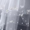 Retro Fairy Forest-Style Bridal Veil: Pearl Lace Gauze Headwear for Wedding & Marriage Certificate Photos