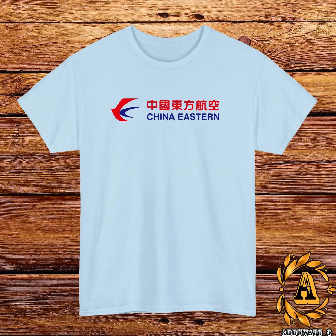 

China Eastern Airlines Logo T-Shirt Black/Grey/White/Navy /Light Blue Size S-5XL S