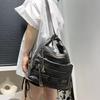 Ladies Spice Girls Locomotive Bag Multifunctional Washed Shoulder Crossbody Handbag