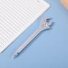2Pcs Wrench Shape Design Ballpoint Pens Comfortable Grip Smooth Writing Pens Students Creative Stationery Party Gift