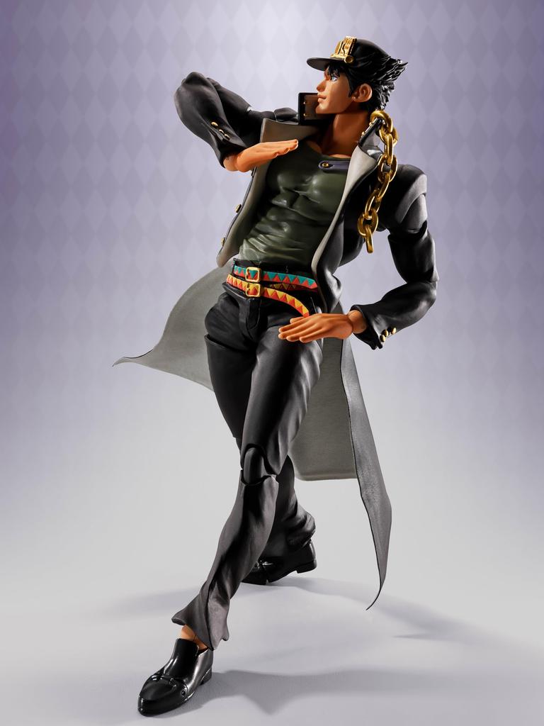 TAMASHII NATIONS Bizarre Adventure Stardust Crusaders Jotaro Kujo 170mm PVC ABS Fabric Metal Painted Action Figure S.H.Figuarts JoJo's Approx. & & &