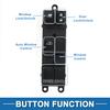 Power Window Switch No.83071AJ020 Window Control Switch for Subaru Legacy Outback 2010-2012 Black