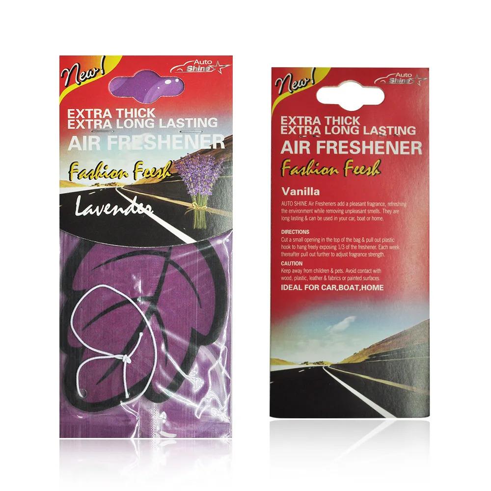1/60/90/120PCS  Car Air Freshener Smell Car Perfume for Car Interior Accessories Air Freshener Customization