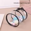 Plush Doll Out Bag Pvc Transparent Cotton Doll Transparent Display Pouch Clear Storage Case For Anime Cartoon Dolls