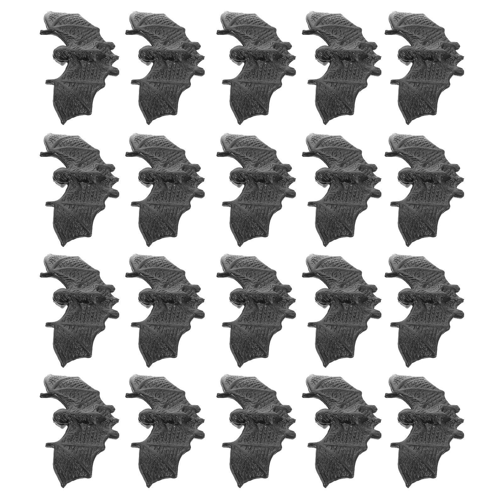 

20 шт. Декоративные летучие мыши - Игрушки Очаровательные украшения на Хэллоуин Мини-летучие мыши на Хэллоуин Аксессуар на Хэллоуин One Size