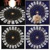 Square Flannelette Tarot Altar Cloth Board Game Pad Astrological Oracles Pad Table Cover Card Mat Divinations Tablecloth