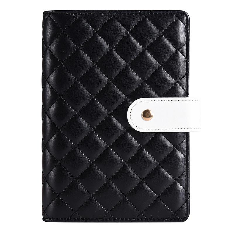 A6 Macaron Handy Notizbuch: PU-Leder Umschlagmappe & Bargeld-Organizer