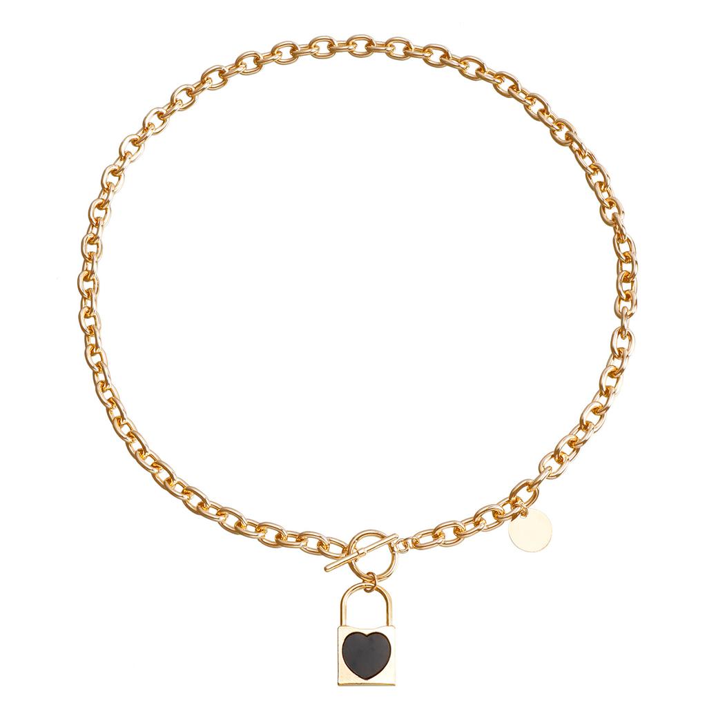 Accessories, Simple White Star Imitation Fritillary Necklace, Temperament Metal Rough Aluminum Chain Sweater Chain