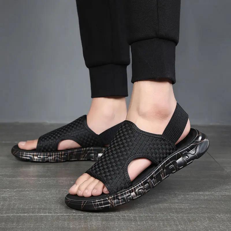 Fashion Ultralight Men's Sandal Beach Outdoor Buy Japanese High Quality Descount Wholesale Daily Use Summer 2025 Big Size Pvc Male Shoe