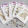 1 Bag Nail Decor Various Shape Non-Fading AB Coating Alloy Aurora Nail Art