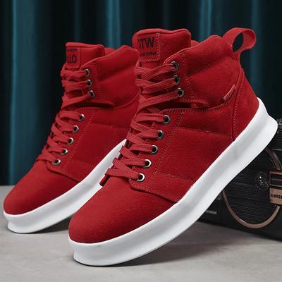 Scarpe da Ginnastica Alte da Uomo Marca Sneaker in Microfibra Uomo Piattaforma Tennis Scarpe Vulcanizzate Colorate Casual Scarpe Originali da Uomo 2023