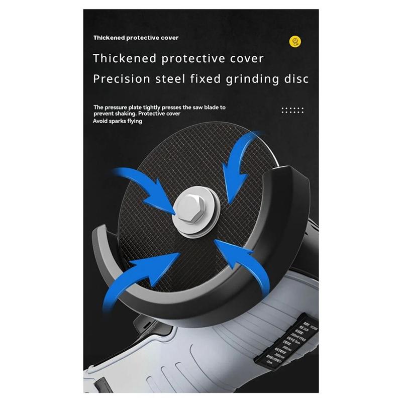 A95I-16.8V Cordless Electric Angle Grinder 6500R/Min Lithium Battery Mini Polishing Grinding Machine Diamond Cutting Power