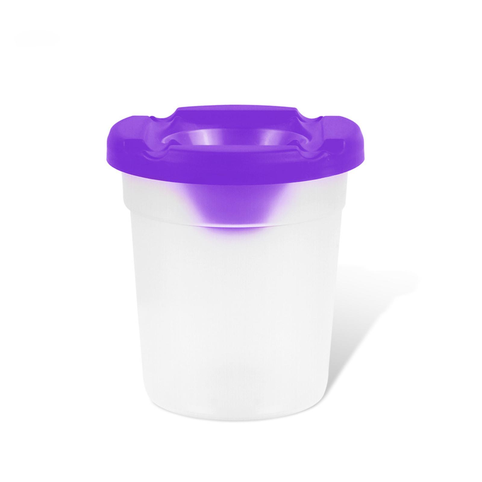 

Children s Pen Holder And Colored Plastic Pen Holder Avoid Pouring Out The Pen Washing Cup One Size фіолетовий