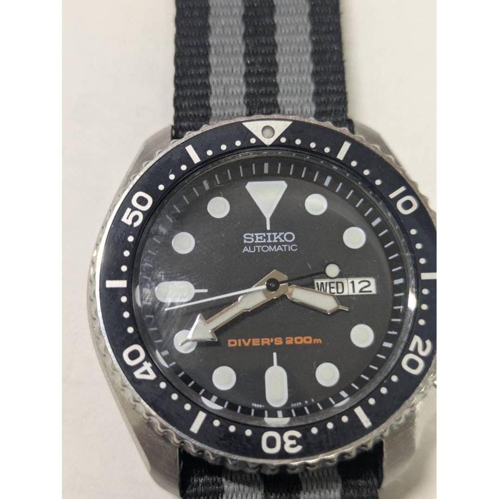 Used SEIKO Black Boy SKX007 Automatic Diver's Watch