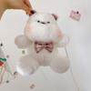 Cute Plush Bunny Mini Bag With Pearl Embellishments For Fashionable Women