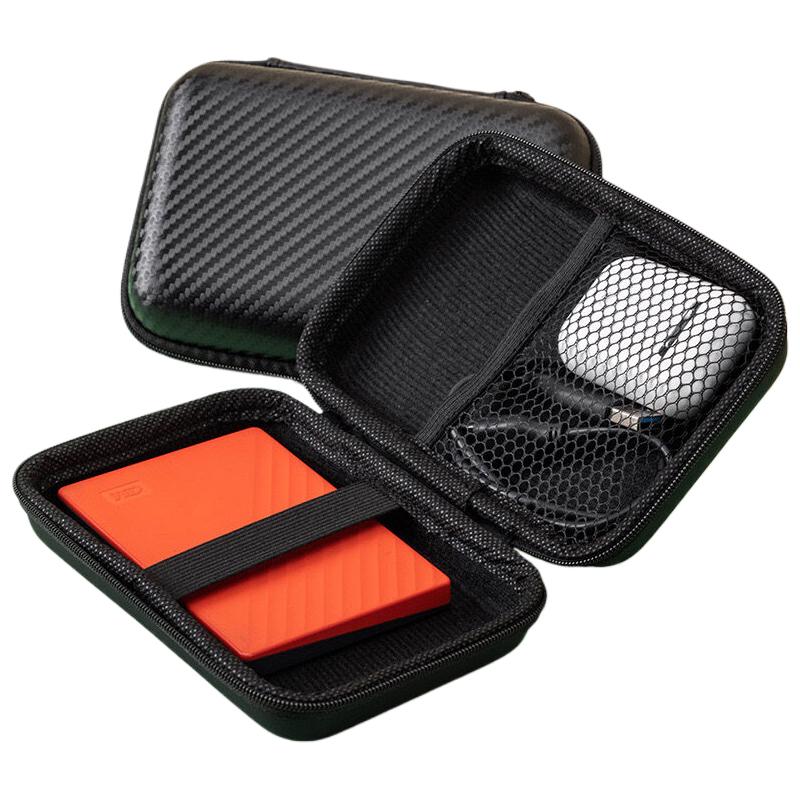 

Zipper Bag Protection Case Hard Disk Data Cable Headphone Storage Pocket Pouch Portable EVA Phone Charger Shaver