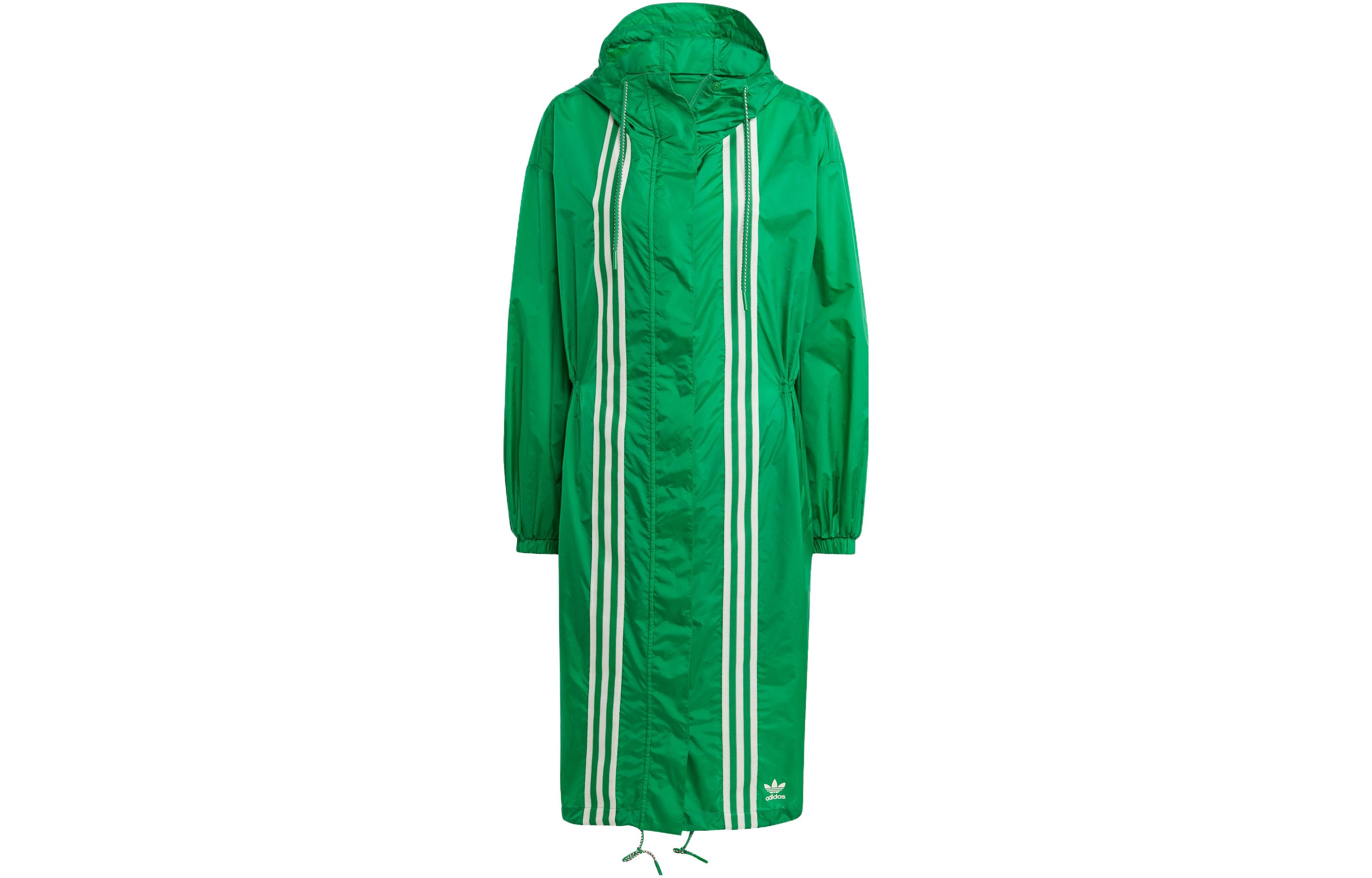 adidas originals Adicolor 70s Shiny Parka Green IK7856 L