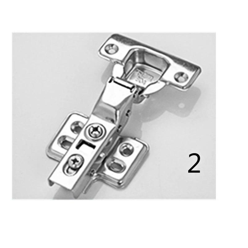 Stainless Steel Fixed  Cabinet  Hinge  Mute Buffer Door Hinge Door and Window Hardware Fittings.