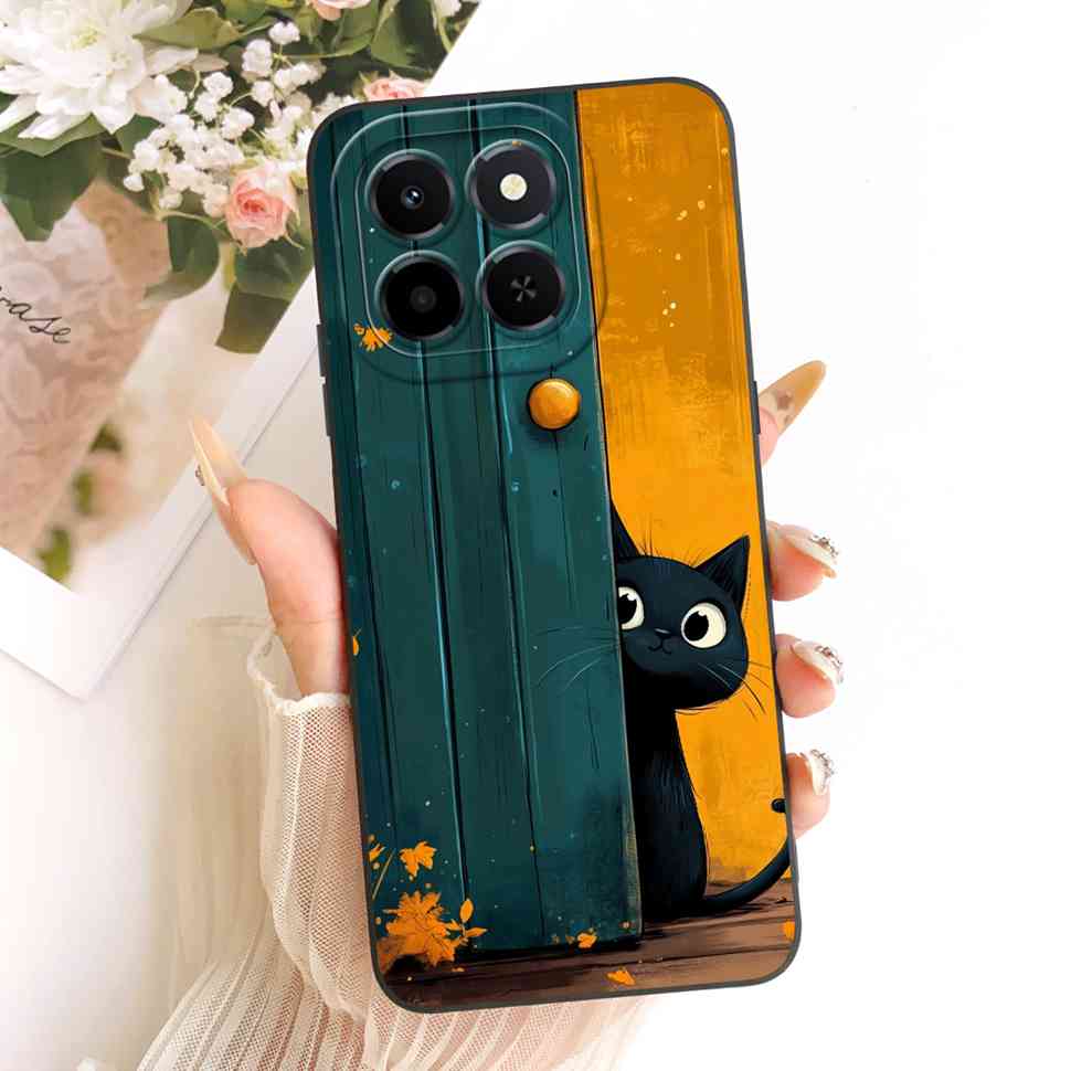 For Honor X6c Case Beautiful Sunflower Shockproof Protection Phone Case For Honor X 6c X 6b X6b X 6a X6a 4G Soft Silicon Cover