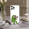 Funny P-Pepe the F-Frog  Phone Case For iPhone 17pro, 16,15,14,13,12,11 X XR Plus,Others Soft Black Cover