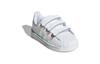 Adidas Originals SUPERSTAR Comfortable Abrasion Resistant Low top Toddler Shoes White Infant And Toddler FV3657