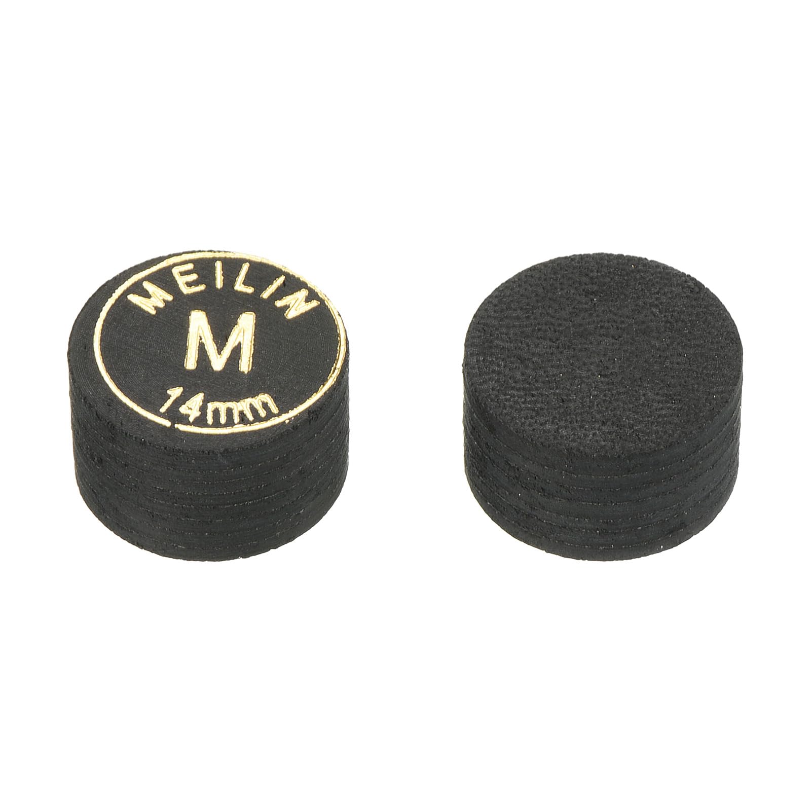M METERXITY 2Pcs Pool Cue Tips Laminated Billiard Cue Tips