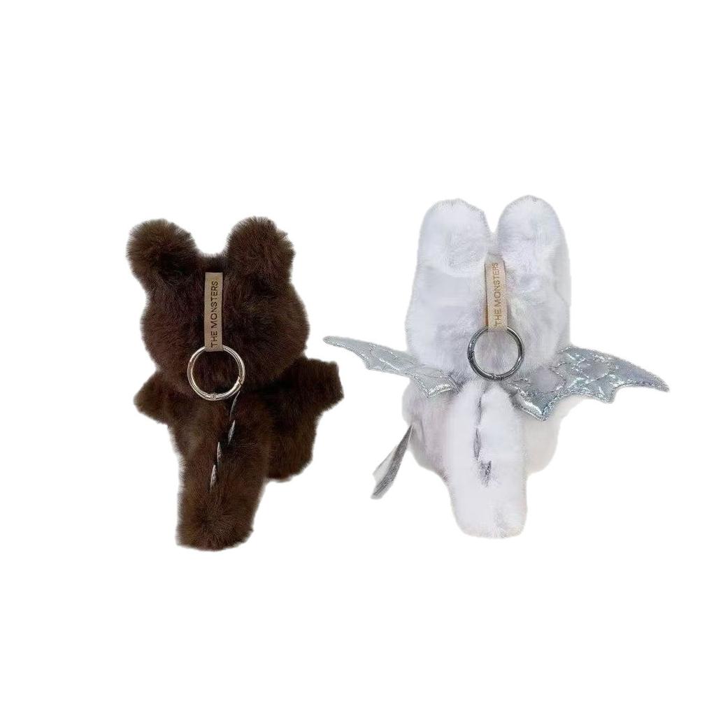 Three Generations of Baby Christmas Elk Trendy Vinyl Doll Plush Blind Box Doll Keychain