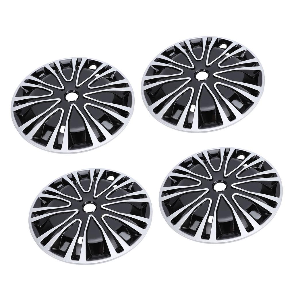 4 STÜCK Radkappe 14 Zoll Stilvolles Clip-On-Design R14 Radnabenabdeckung Ersatz für AX