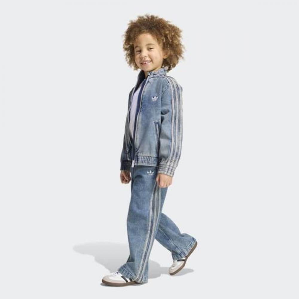 adidas מכנסי טרנינג ג'ינס רפויים Firebird