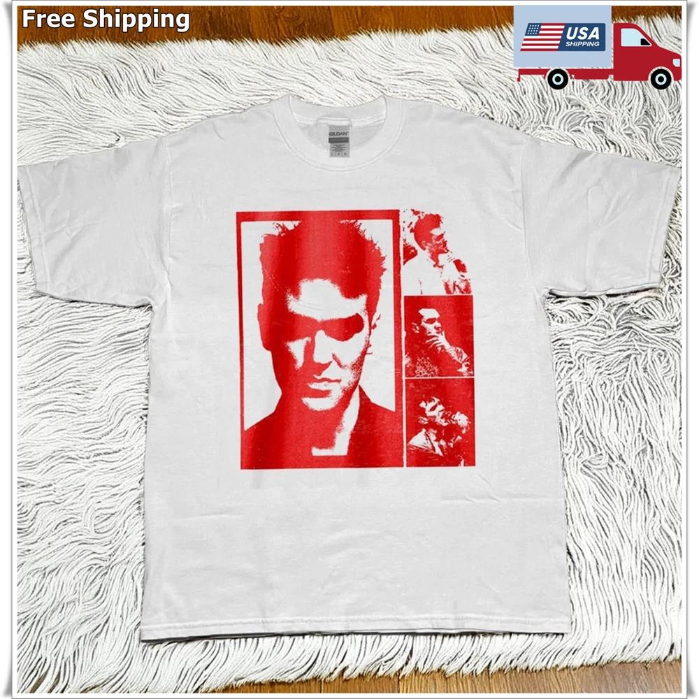 Tricou Unisex Bumbac Alb Morrissey The Smiths