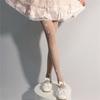 Printed Cherry Blossom Stockings, Fresh And Cute Lolita White Pantyhose, Slimming But Not Losing Crotch, Sweet And Skin-beautifying Stockings