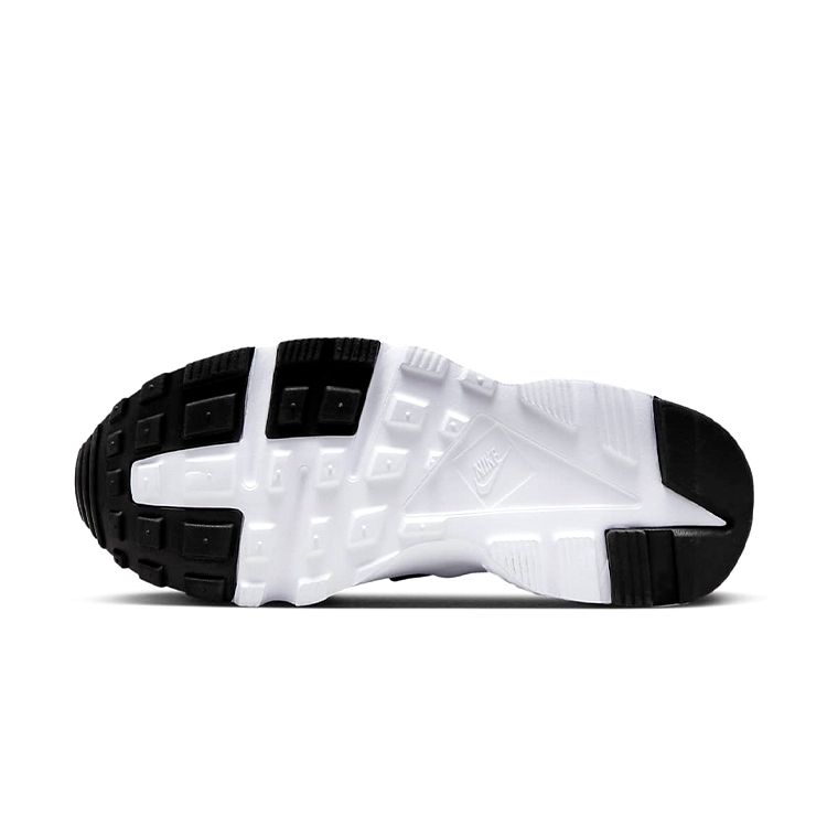 Nike Huarache Run GS Big Kids Black Neutral Grey White 654275-044
