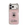 Rhinestone iPhone Case for Apple 17 Pro Max, 16 Pro, 15/13, and 14 - Little Bear & KT Design