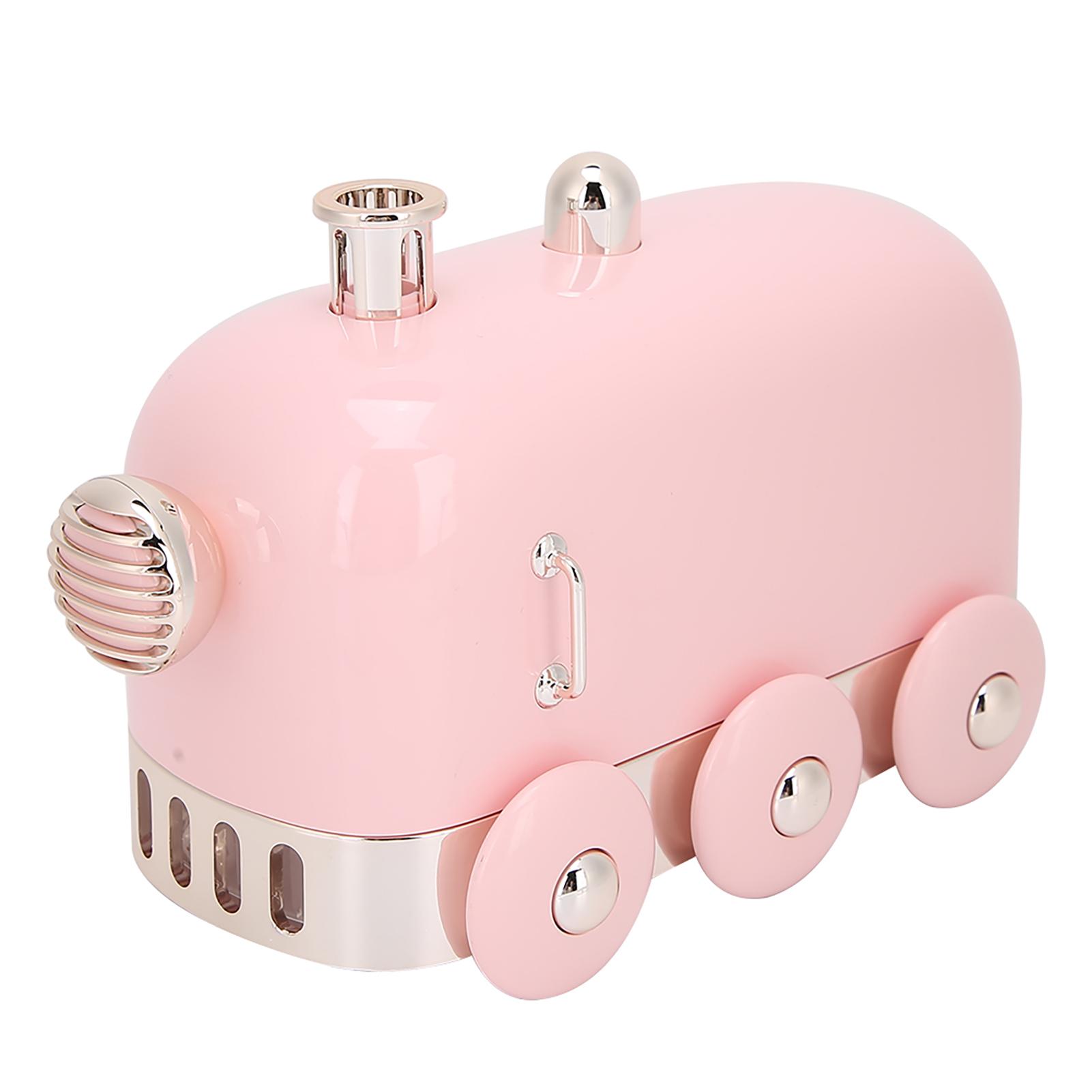 

300 мл портативный винтажный ультразвуковой увлажнитель воздуха настольный светильник для спальни туманообразователь розовый