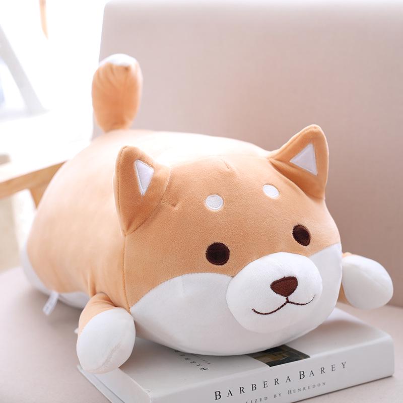 

Stuffed 40cm Animal Cokey Dog Doll Cute Plush Toy Soft Pillow Gift For Kids Brown-A